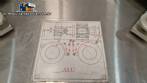 M�quina Sarong SAAS para la formaci�n y sellado de bl�steres para supositorios.