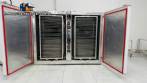 Horno deshidratador de acero inoxidable con 120 bandejas