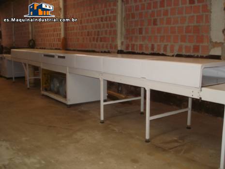 T�nel de enfriamiento industrial