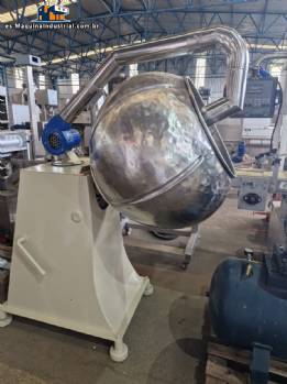 Grageas de acero inoxidable con recipiente de 100 kg Incapri