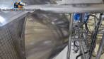 Tanque de compensaci�n en acero inoxidable con agitador, 2000 litros.