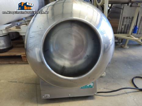 M�quina de recubrimiento de sobremesa Lemaq de 10 kg en acero inoxidable