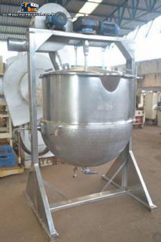 Cocina industrial para dulces 800 L Biasinox