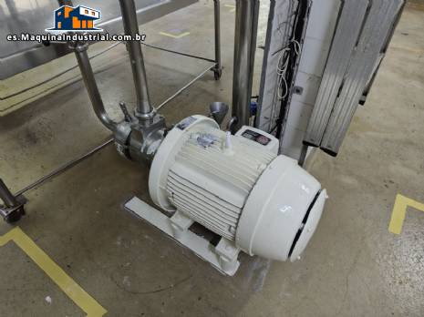 Molino coloidal de acero inoxidable REX-III/II/K Meteor de 40 HP