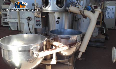 Sistema de vac�o para la fabricaci�n de caramelos duros