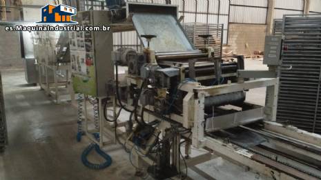 L�nea continua autom�tica para la producci�n y deshidrataci�n de pasta fresca casera.