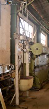 Mezclador industrial pedregoso para tazas de mantequilla de man� con motor y reductor