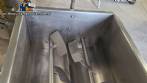Mezclador de paletas de acero inoxidable Seleto Industrial de 200 kg