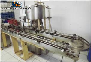 Rotary con 12 boquillas autom�ticas de llenado Wada