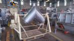 Mezclador en V de acero inoxidable de 200 litros