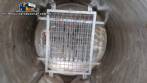 Dep�sito de presi�n horizontal de acero inoxidable