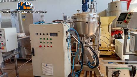 Procesador de alimentos al vaco universal en acero inoxidable