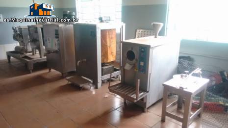 L�nea para producci�n de helados de pasta R.Camargo