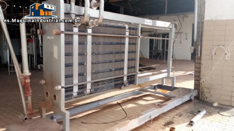 Pasteurizador de placas de acero inoxidable Alfa Laval CLIP 8-RM