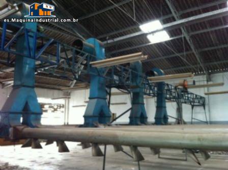 T�nel de calefacci�n con calor�fico