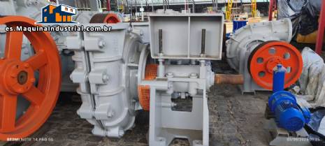 Bomba centrfuga Weir Warman 300 FL para lodos abrasivos de alta resistencia