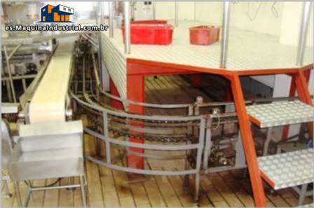 L�nea de pasteurizar y envasar leche