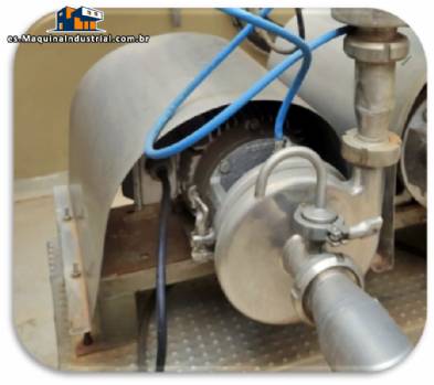 Bomba centr�fuga sanitaria Triclover de acero inoxidable, 15 m�/h