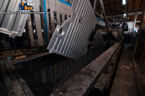 L�nea completa para pintura industrial