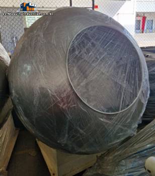 M�quina de recubrimiento de acero inoxidable, 150 kg por hora.