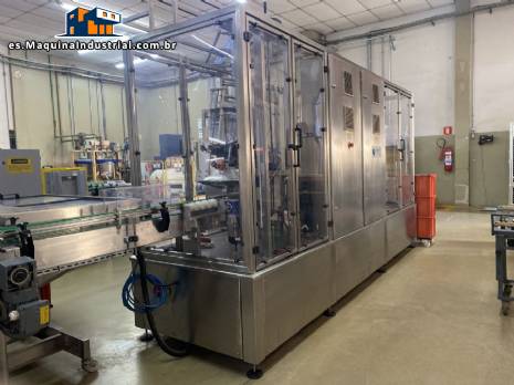 Aplicador autom�tico de t�nel de contracci�n para etiquetas de funda de EPET de Brasil