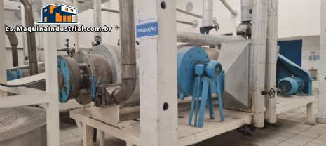 L�nea de producci�n de pan rallado: 15 toneladas por d�a.