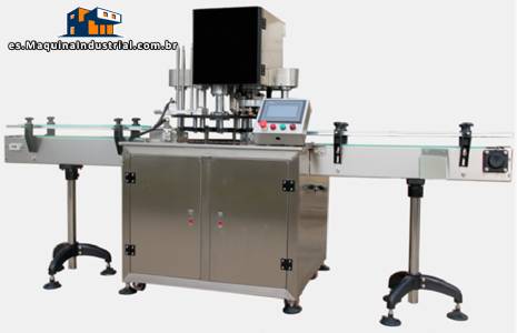 Máquina automática de sellado y taponado de latas Hualian Machinery Máquina automática de sellado y taponado de latas Hualian Machinery