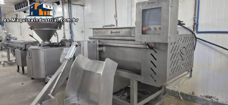 Mezcladora de paletas de acero inoxidable con 2 ejes Montemil MTM 500 para carnes, embutidos, alimentos para mascotas y pasta. Mezcladora de paletas de acero inoxidable con 2 ejes Montemil MTM 500 para carnes, embutidos, alimentos para mascotas y pasta.