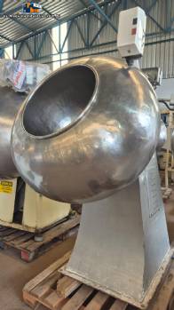 Sartén Incapi de acero inoxidable con revestimiento liso de 250 litros Sartén Incapi de acero inoxidable con revestimiento liso de 250 litros