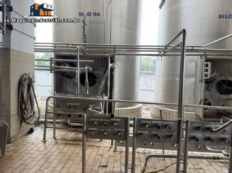 Silos de acero inoxidable Silos de acero inoxidable