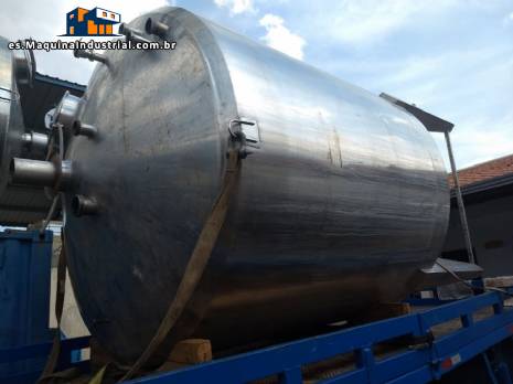 Tanque de acero inoxidable 316 10.000 L Tanque de acero inoxidable 316 10.000 L