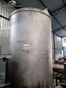 Tanque de acero inoxidable para 5000 L Tanque de acero inoxidable para 5000 L