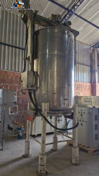 Tanque encamisado de acero inoxidable con calentamiento por resistencia de 1800 litros Tanque encamisado de acero inoxidable con calentamiento por resistencia de 1800 litros