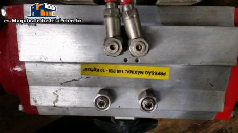 Válvula de bola y control neumático MGA Válvula de bola y control neumático MGA